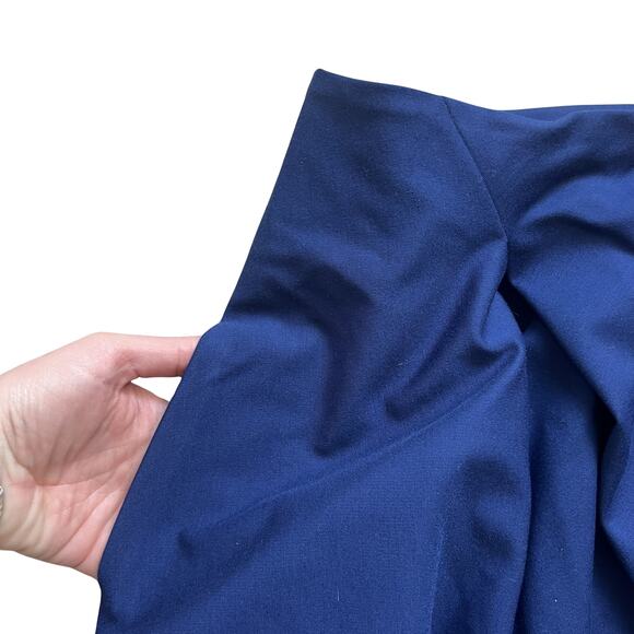 Arlum Royal Blue Indigo Full Asymmetrical Midi Skirt Plus Size 18 NEW Tags - Picture 11 of 11